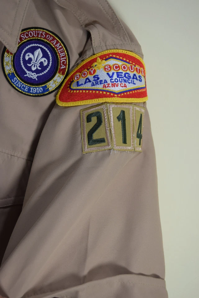 NEW Boy Scout VENTED Womens L MICROFIBER Short Sleeve SOFT Official Shirt J320 - Image 3 of 4