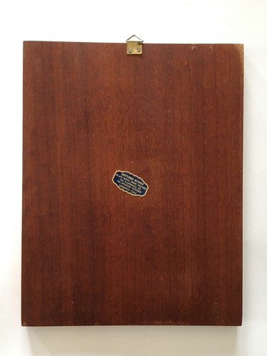 Vintage Noturno Intariso Inlaid Wood Wall Hanging - Picture 3 of 7