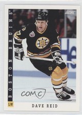 1993-94 Score Canadian Dave Reid #371 t4m