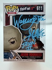 WARRINGTON GILLETTE signed Autogramm Funko Pop VOORHEES in Person autograph ACOA