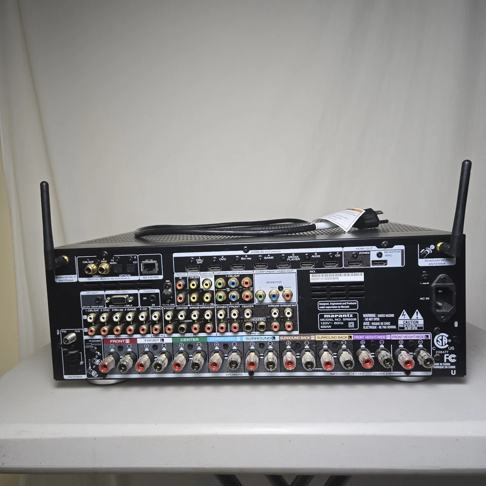 Marantz SR6009 7-Channel Network a/v Receiver - BLUETOOTH/WIFI - Image 4 of 4