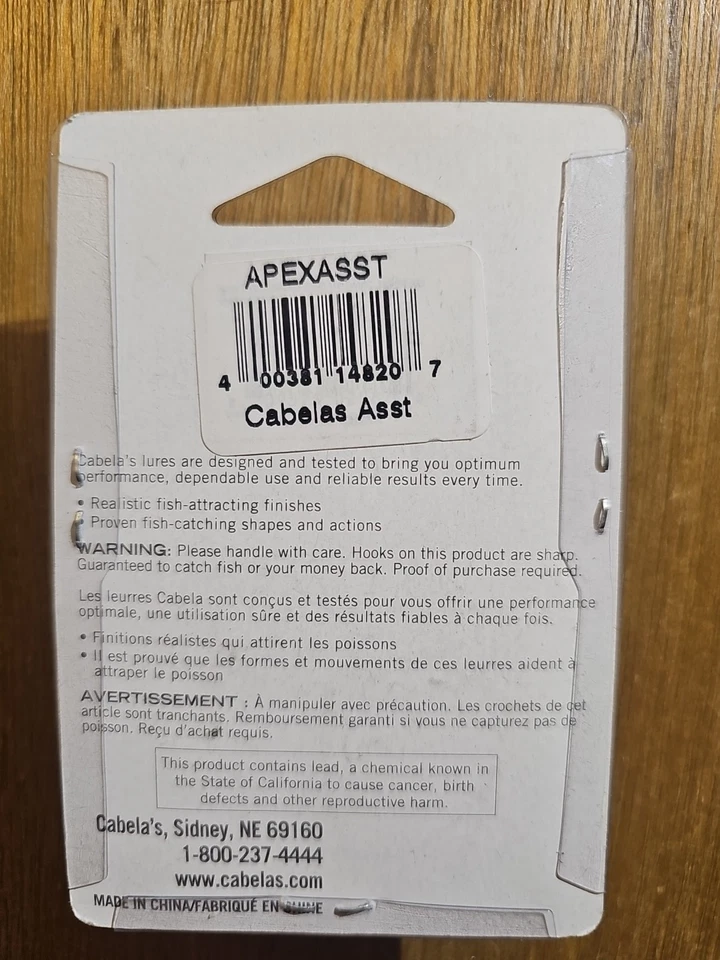 Lot Of 4 (25 Pack) 1/4oz Cabela's 2-Tone Gold Metallic Lead Jig With Barb - Image 3 of 3