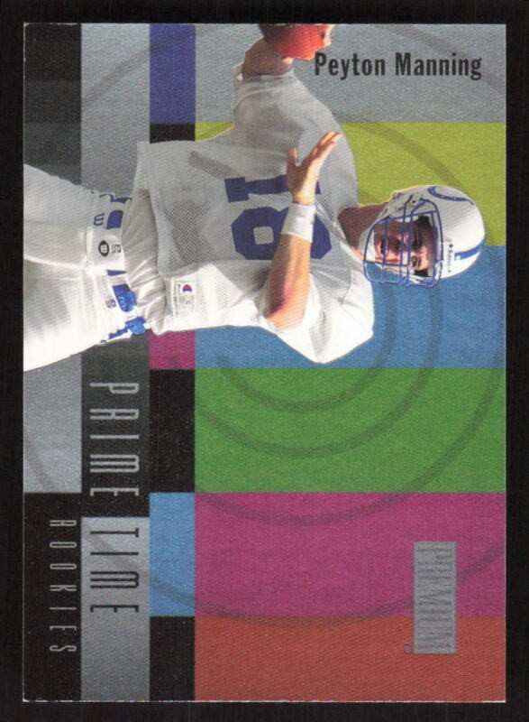 1998 SKYBOX PREMIUM PEYTON MANNING 6 PT NRMT PRIME TIME RC INDIANAPOLIS COLTS