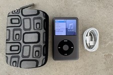 Apple iPod classic 7th Generation 160GB MC297J/A Black NewBattery 644