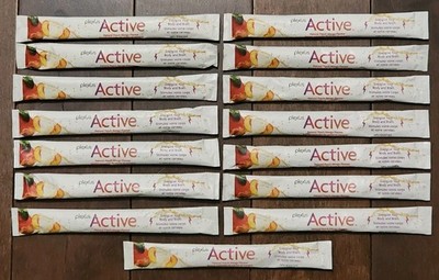 Plexus Active Peach Mango Flavor 15 Single Serve Packets New Sealed Packets
