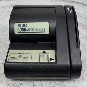 UIC Scanteam 8310 MICR 8310-53KR-SHW Check Reader SEE NOTES