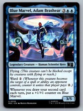 Blue Marvel, Adam Brashear Commander: Marvel Super Heroes MSC #530 Uncommon NM