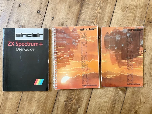Sinclair ZX Spectrum Introduction Users Guide Manual Book Bundle
