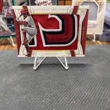 23’ Panini National Treasures - Rookie Silhouettes Zach Neto RS-ZN Holo Gold /25