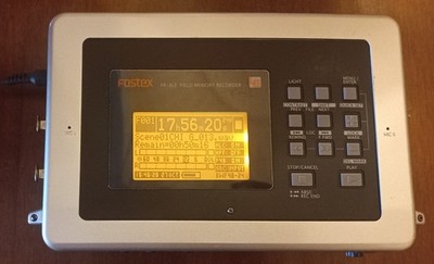 FIELD RECORDER - FOSTEX FR-2LE + ORIGINAL BAG + ACCESSORIES