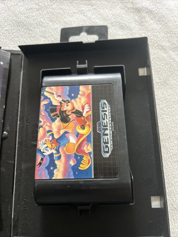 World of Illusion Starring Mickey Mouse & Donald Duck Sega Genesis Completo 🔥 Foto 2 de 4