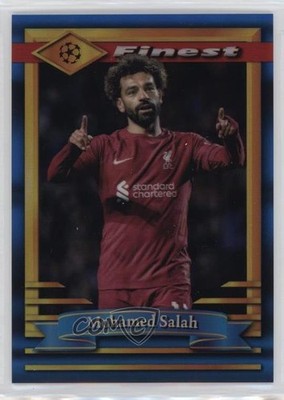 2022 Topps Finest Flashbacks UEFA Club Competitions 43/99 Mohamed Salah #78 1u6