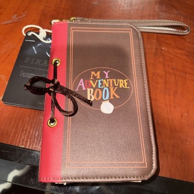 Loungefly Disney Pixar Up Adventure Book Tech Wallet NEW