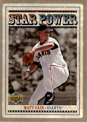 #ad #ad 2007 Upper Deck Star Power #MA Matt Cain BB $1.05