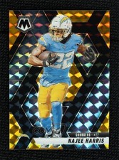 2025 Panini Mosaic Choice Black Gold Mosaic Prizm 7/8 Najee Harris #244 3s8