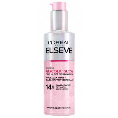 L'Oréal Elseve Glycolic Gloss Leave-In Serum für Raues Haar 150ml