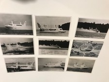 pocztówka wyspa wight ryde usługa poduszkowca 1961
