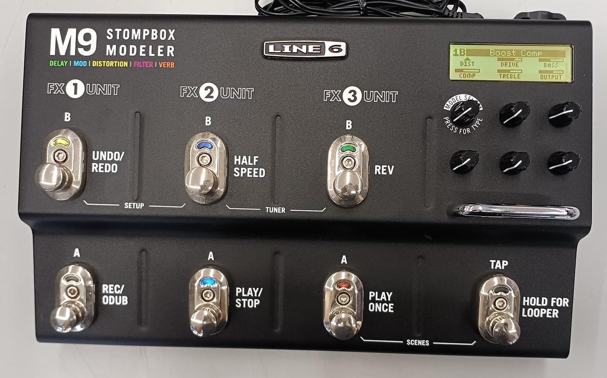 LINE6 M9 Stomp Box Modeler 中古品 line6 M9 Stomp box Modeler multi effects Used from Japan | eBay