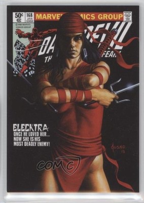 2016 Upper Deck Marvel Masterpieces Level 2 What If 285/999 Elektra #53 0p3