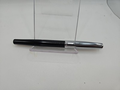 Vintage Duke #209 Matte Black 22K  Gold Plated Nib Fountain Pen