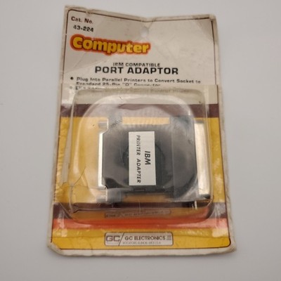 Vintage GC Electronics DB25 to CN36 Centronics Printer Original Packaging