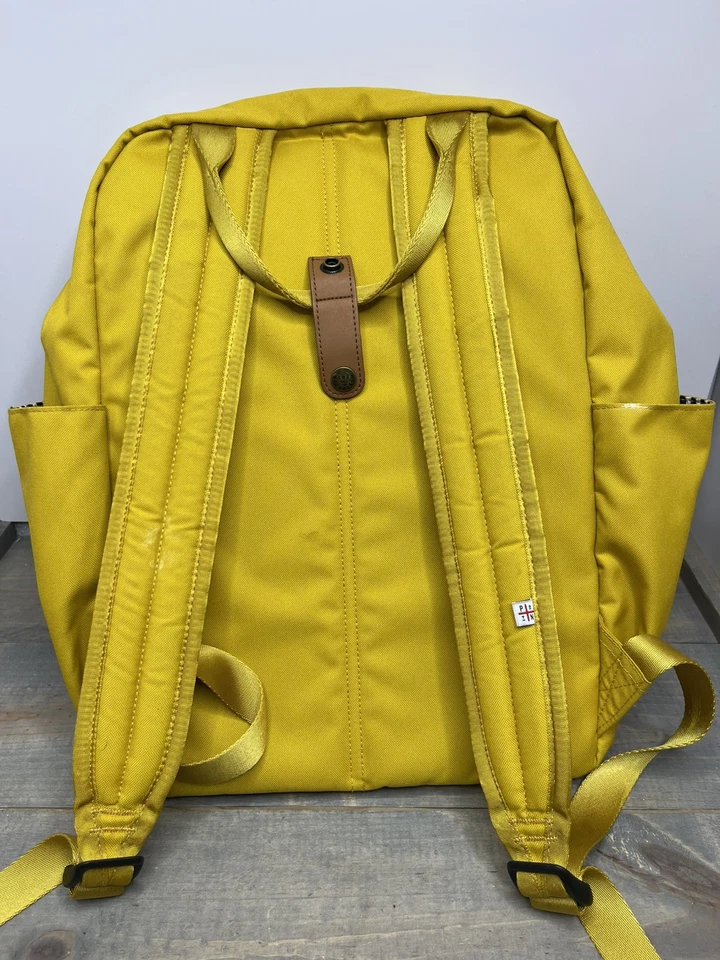 Product of the North Elkin Backpack Diaper Bag, Mustard Yellow Striped inside - Image 3 of 3