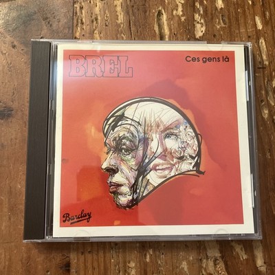 JACQUES BREL - ''Ces Gens La''  [1966] CD (1984, Barclay) Import