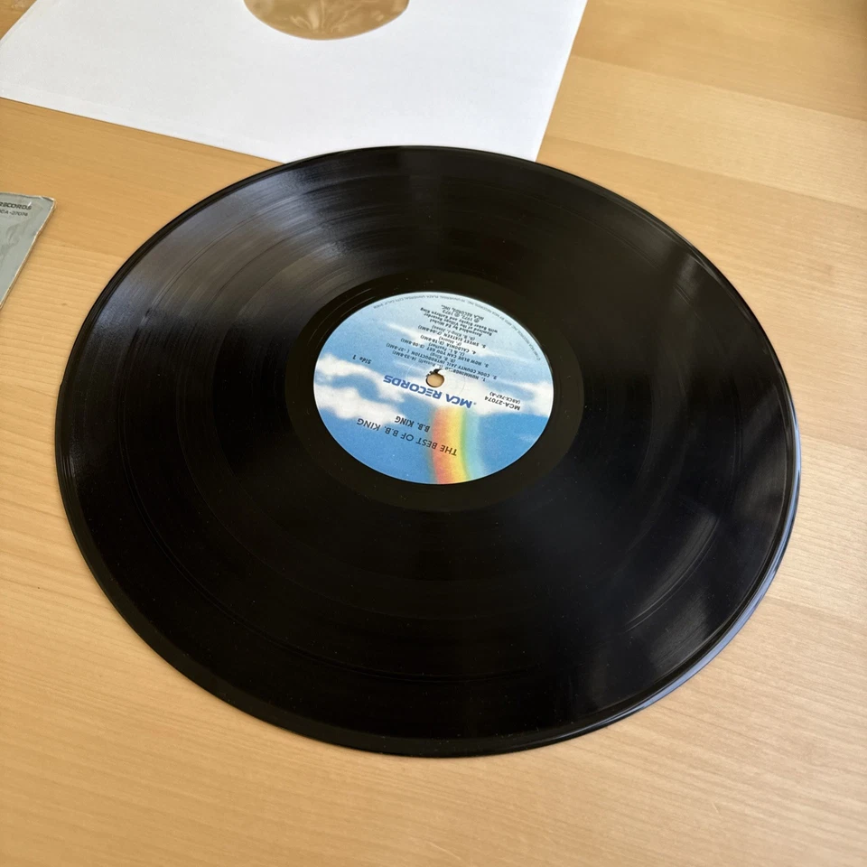 1980s B.B. King “The Best Of B.B. KING” LP In Shrink! MCA-27074 Compilation! - Image 2 of 4