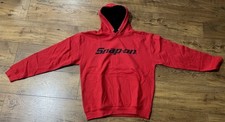 NEW Snap-on Tools Mens Hoodie RED Sweatshirt LARGE Officially Licensed