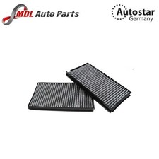 AutoStar Germany 2pc Active Carbon Cabin Filter for BMW E60 - 64316935823