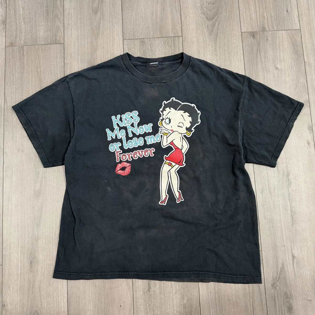 Betty Boop Short Sleeve Black Shirts for Men for sale | eBay