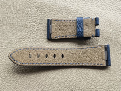 PANERAI Due PAM 903 Blue Calf Strap Band 20mm XS OEM 38mm Case