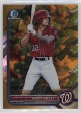 2022 Bowman Chrome Draft Sapphire Edition Gold /15 Brady House #BDC-144 v9t