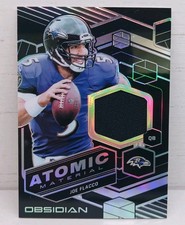 2018 Obsidian JOE FLACCO  Atomic Material Patch 79/100