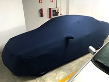 Vollgarage Schutzdecke Car-Cover blau mit Spiegeltaschen f&uuml;r Mercedes CLK W208