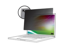 3M Bright Screen Privacy Filter for 13.3in Full Screen Laptop, 16:9, BP133W9E -