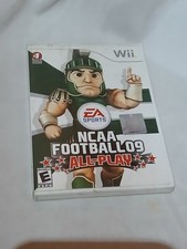NCAA Football 09: All-Play (Nintendo Wii, 2008) CIB Complete In Box Tested Works