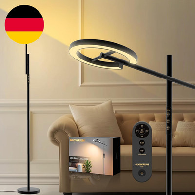 71-Inch Floor Lamp with Remote Control (Batteries Not Included), Uv-Free 12,000