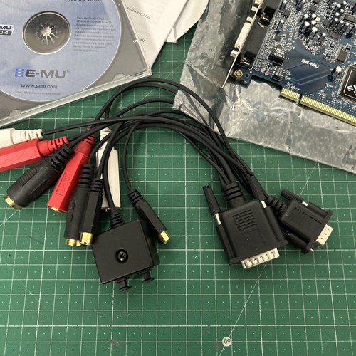 E-MU 0404 PCI Creative Professional Sound Card / Digital Audio System, Boxed - Picture 6 of 8