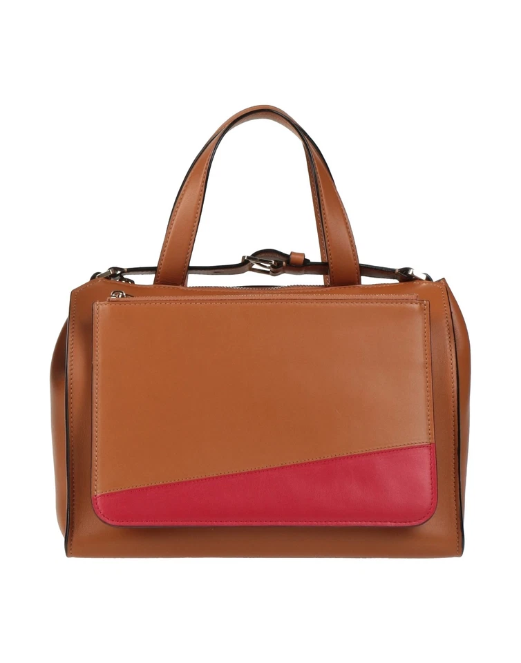 PVP €2900 VALEXTRA Bolso de Mano de Cuero Desmontable Bolsillo Frontal Correa Ajustable Foto 2 de 4