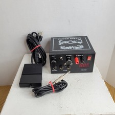 Vintage Tattoo Machine Power Supply Liner Shader Control with Foot Pedal