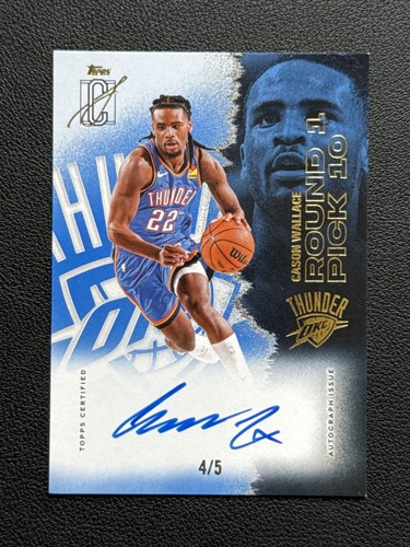 2025 Topps Signature Cason Wallace Blue (RAW)