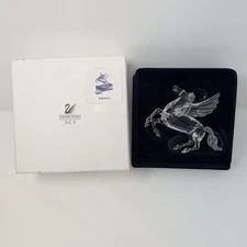 Swarovski Crystal Horse Wings Pegasus 1998 SCS Annual Figurine (216327) w/ Box