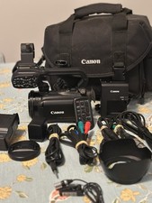 Canon XA10 Full HD 1080p Camcorder 10x W/ Extras Powers On No Sim Card. Desc.