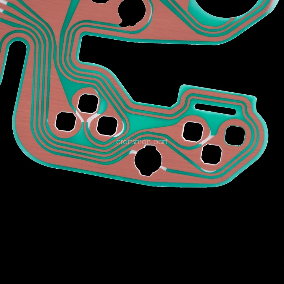 Instrument Cluster Printed Circuit For 1981-87 Chevy Truck With Gauges W/O Tach - Image 2 of 3