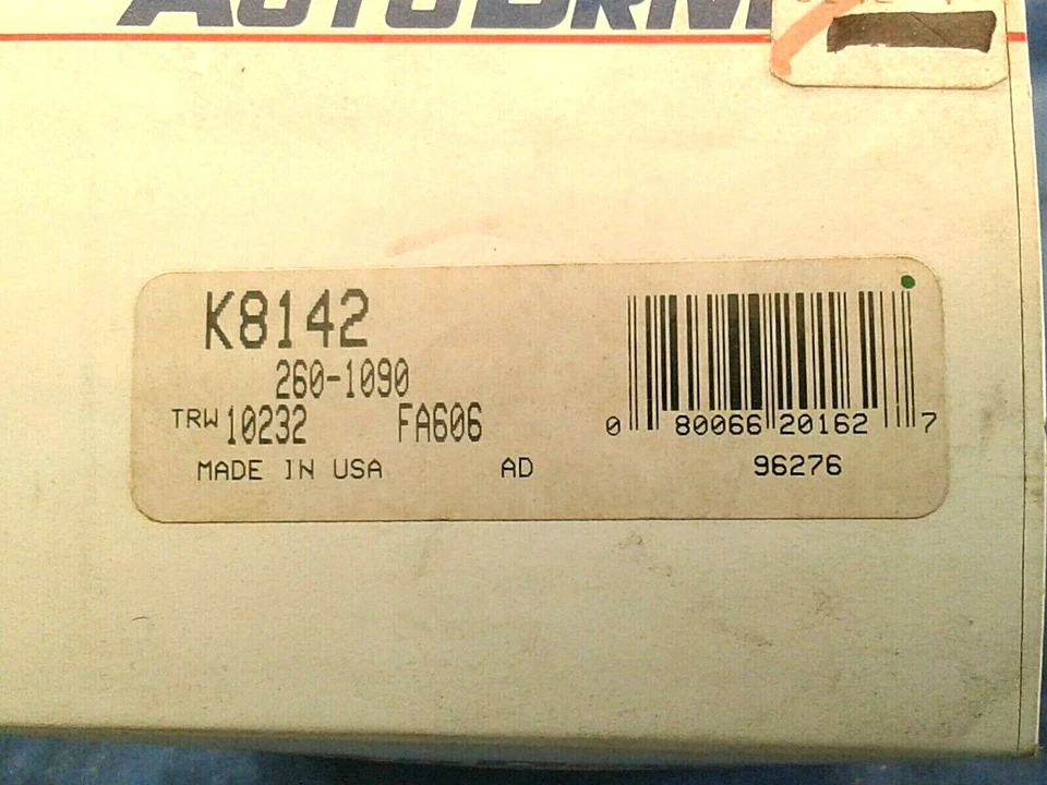 Junta rótula AutoDrive K8142 superior Ford Maverick Mercury Comet 1975-77 EE. UU. Foto 2 de 4