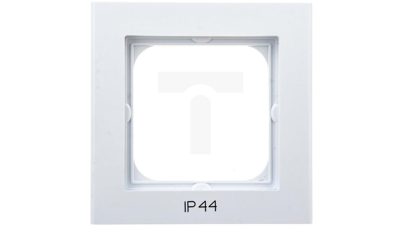 SONATA Single frame for IP44 switches, white RH-1R / 00 /T2UK