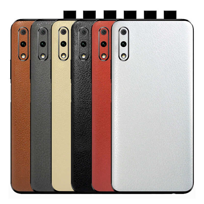 Back Cover For Apple iPhone Protecitve Film Matte Leather Skin Screen Protector - Image 2 of 4