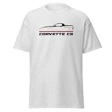 Premium T-Shirt For Chevrolet Corvette C5 1997-2004 Car Fans Birthday Gift Tee