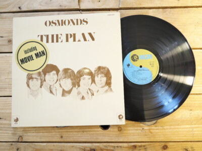 THE OSMONDS THE PLAN LP 33T VINYL EX COVER EX ORIGINAL 1973 GATEFOLD